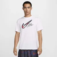 Nike чоловічі Dri-FIT баскетбольні футболка колір білий