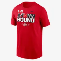 Ohio State Buckeyes 2025 College Football Playoff National Championship A-Town Bound мужские Nike College футболка цвет красный