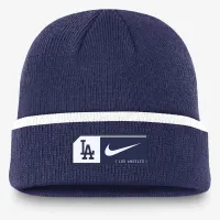 Los Angeles Dodgers Terra мужские Nike MLB Cuffed Beanie синий