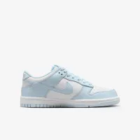 Nike Dunk Low Big детские Кроссовки цвет белый