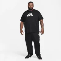 Nike SB Logo Skate футболка цвет черный