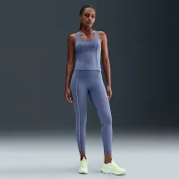 Nike One Fitted жіноча Dri-FIT Tank Top блакитний