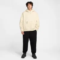 Nike Tech мужские Fleece Толстовка с капюшоном цвет коричневый