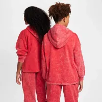 Nike Culture Of баскетбольные Big детские Fleece Pullover Толстовка с капюшоном цвет красный
