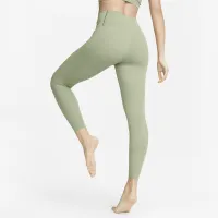 Nike Zenvy женская Gentle-Support С высокой Талией 7/8 лосины цвет зеленый