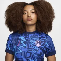 Atlético Madrid 2024/25 Stadium Third жіноча Nike Dri-FIT Soccer Replica Jersey блакитний