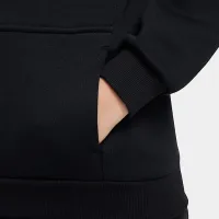 Nike Sportswear Club Fleece Big детские Толстовка с капюшоном цвет черный