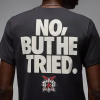 Nike Jordan чоловічі Crew-Neck футболка колір чорний