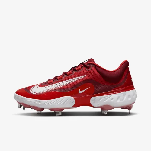 Nike Alpha Huarache Elite 4 Low чоловічі бейсбольні бутси колір червоний