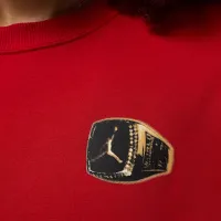 Nike Jordan Brooklyn Fleece женская Crew-Neck свитшот цвет красный