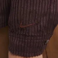 Nike SB Big дитячі Button-Down Layering Top колір червоний