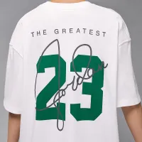 Nike Jordan Essentials жіноча Short-Sleeve Graphic футболка колір білий