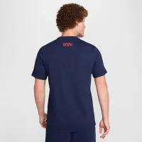 Paris Saint-Germain Away мужские Nike Nike Soccer футболка синий
