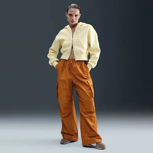 Nike Sportswear женская Mid-Rise оверсайз Woven Cargo Pants цвет коричневый