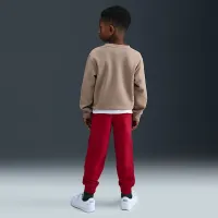 Nike Club Little дитячі Chenille Joggers колір червоний