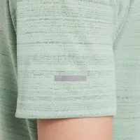 Nike Dri-FIT Miler Big детские (для мальчиков) тренировочные Top цвет зеленый