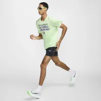 Nike Rise 365 чоловічі Dri-FIT Short-Sleeve Running Top колір зелений