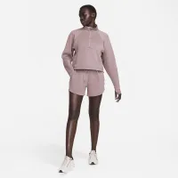Nike Prima жіноча Dri-FIT З високою талією шорти колір фіолетовий