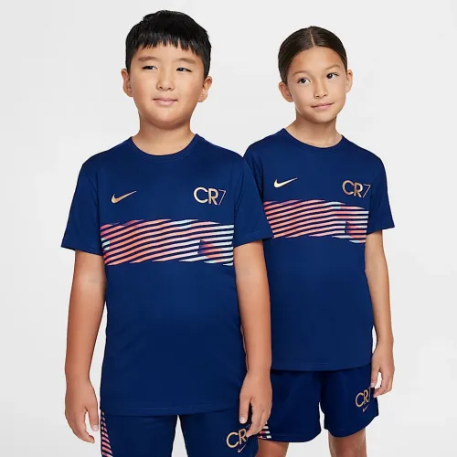 Nike CR7 Academy Big дитячі Dri-FIT Soccer Top блакитний