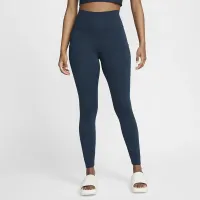 Nike One женская С высокой Талией 7/8 лосины с карманамисиний