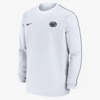 Penn State Nittany Lions Sideline Coach чоловічі Nike College Long-Sleeve Top колір білий