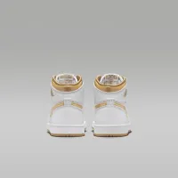 Nike Jordan 1 Retro High OG Little детские Кроссовки цвет белый