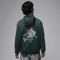 Nike Jordan Sport чоловічі Dri-FIT Fleece Pullover Толстовка з капюшоном колір зелений