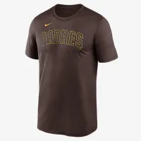 Manny Machado San Diego PaКостюм Legend Home мужские Nike Dri-FIT MLB футболка цвет коричневый