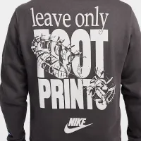 Nike Sportswear Club мужские Fleece Pullover Толстовка с капюшоном цвет коричневый