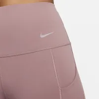 Nike Universa жіноча Medium-Support З високою талією 7/8 лосіни з кишенямиколір фіолетовий