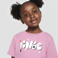 Nike Toddler Izzy Graphic футболка Pink