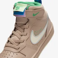 Nike Court Borough Mid 2 SE Little дитячі Кросівки колір коричневий