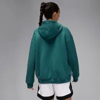Nike Jalen Hurts жіноча Fleece Толстовка з капюшоном колір зелений