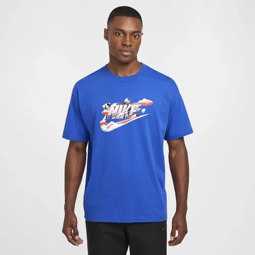 Nike Sportswear Max90 футболка блакитний