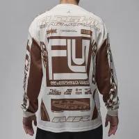 Nike Jordan MVP чоловічі Printed Long-Sleeve Top колір білий