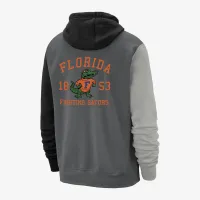 Florida Club Fleece чоловічі Nike College Толстовка з капюшоном колір сірий