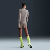 Nike Swift жіноча Dri-FIT UV 1/4-Zip Running Top колір коричневий