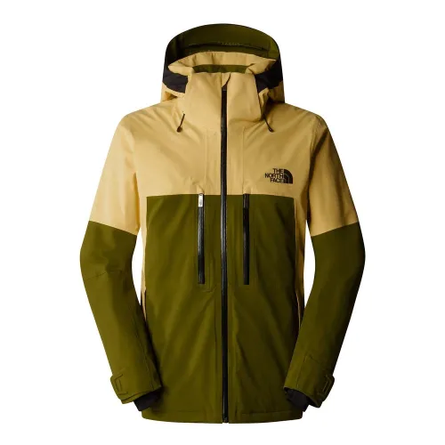 Куртка The North Face Chakal 0A87Y65TI1 - zielono-желтая