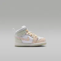 Nike Jordan 1 Mid SE Baby/Toddler Кросівки колір білий