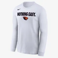Oregon State чоловічі Nike College Long-Sleeve футболка колір білий