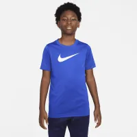 Nike Dri-FIT Legend Big детские (для мальчиков) футболка синий