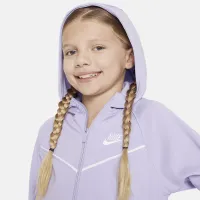 Nike Sportswear Big детские (Girls') Tracksuit цвет фиолетовый