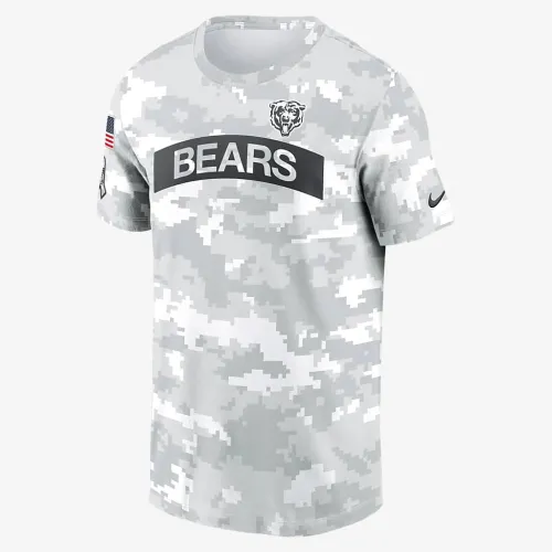 Chicago Bears Salute to Service Edge Arch мужские Nike Dri-FIT NFL футболка цвет белый