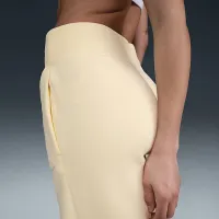 Nike Sportswear Phoenix Fleece женская С высокой Талией Wide-Leg Sweatpants цвет коричневый