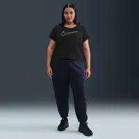 Nike Sportswear женская Short-Sleeve Graphic футболка (большие размеры) цвет черный