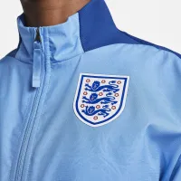 England жіноча Nike Dri-FIT Anthem Soccer Куртка блакитний