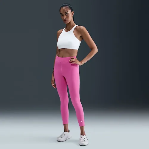 Nike Sportswear Classic женская С высокой Талией 7/8 лосины Pink