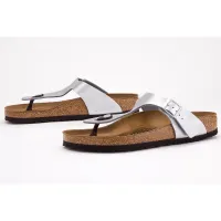 Japonki Birkenstock Gizeh 43851 - Серебряные