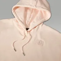Nike Jordan Flight Fleece женская Satin-Lined Pullover Толстовка с капюшоном цвет коричневый