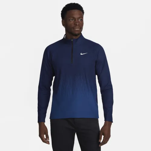 Nike Tour чоловічі Dri-FIT ADV 1/2-Zip для гольфу Top блакитний